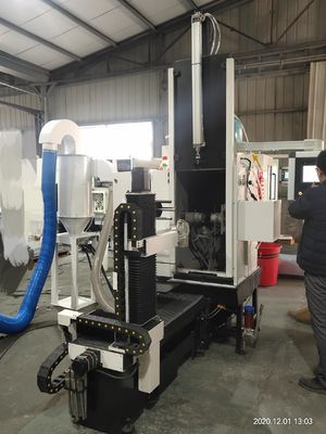 jakość  Accurate Saw Blade CNC Sandblasting Machine With Robot fabryka